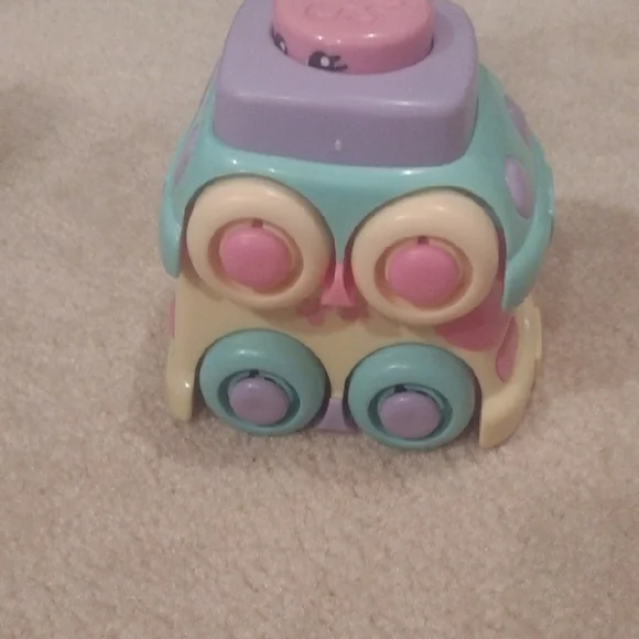 Fischer Price Colorful Stacking Cars Set - Picture 7 of 7